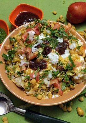 A picture of Delhi Chaat.