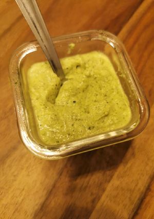 Une photo de Crème de courgette