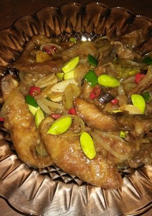 Foto resep Karage Tuna saos pete