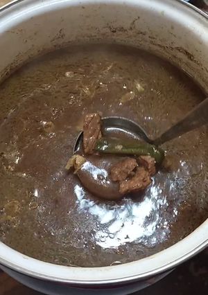 Foto resep Rawon daging Sapi ala Tyas