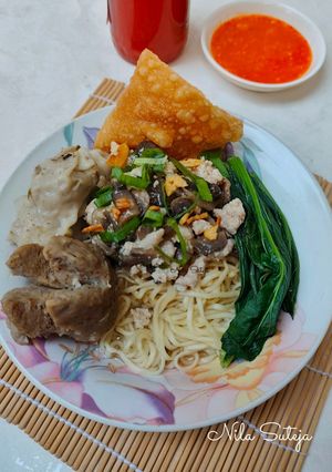 Foto resep Mie Ayam Jamur Simple