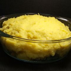 A picture of Mashed bananas.