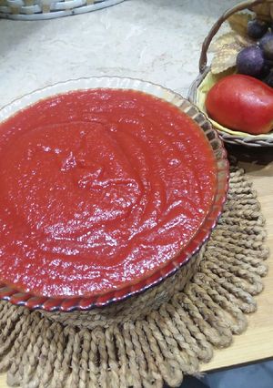 A picture of Homemade ketchup.