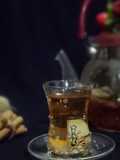 شاي تركي بالتفاح والقرفة 😋