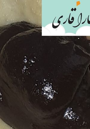 عکسی از دستور سس شکلات خانگی