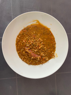 Una foto de Lentejas con arroz en Thermomix