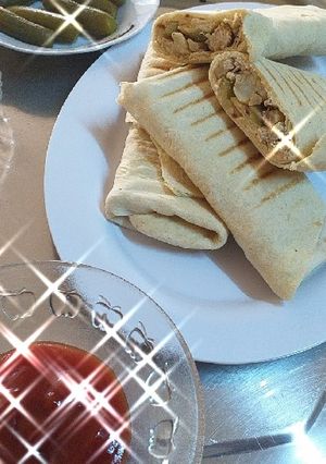صورة لوصفة ساندويش الشاورما