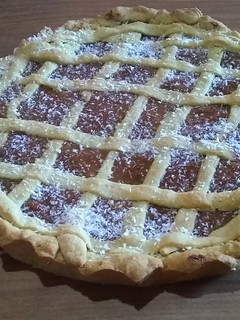 Una foto de Pasta frola de dulce de leche