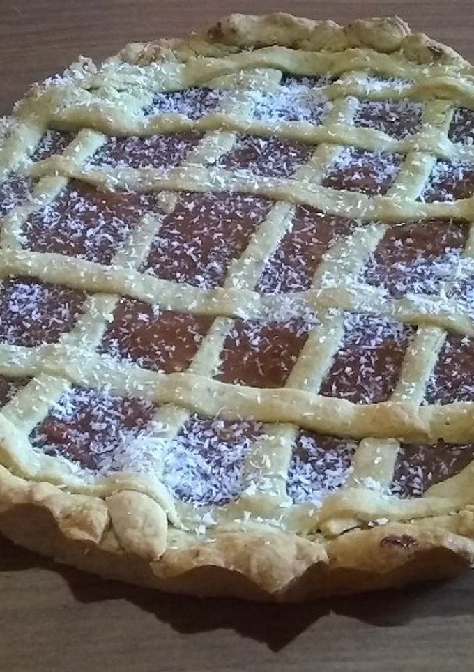 Una foto de Pasta frola de dulce de leche