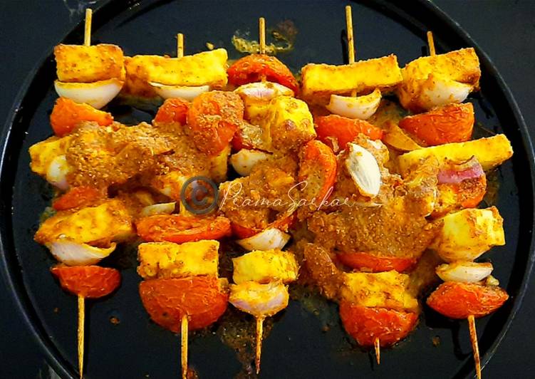 Easiest Way to Prepare Super Quick Homemade Paneer Afghani Tikka