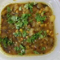 A picture of Bottle Gourd Bengal Gram Sabzi.