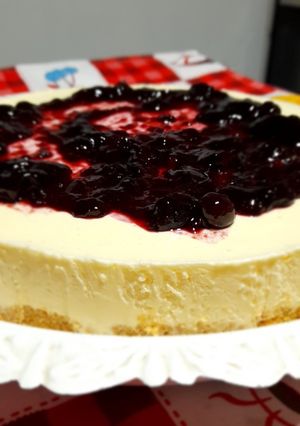 Una foto de Cheesecake cítrico