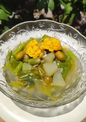 Foto resep Sayur Asem Daun Melinjo