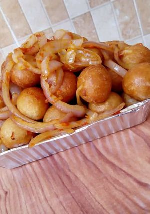 A picture of Savoury puffs.
