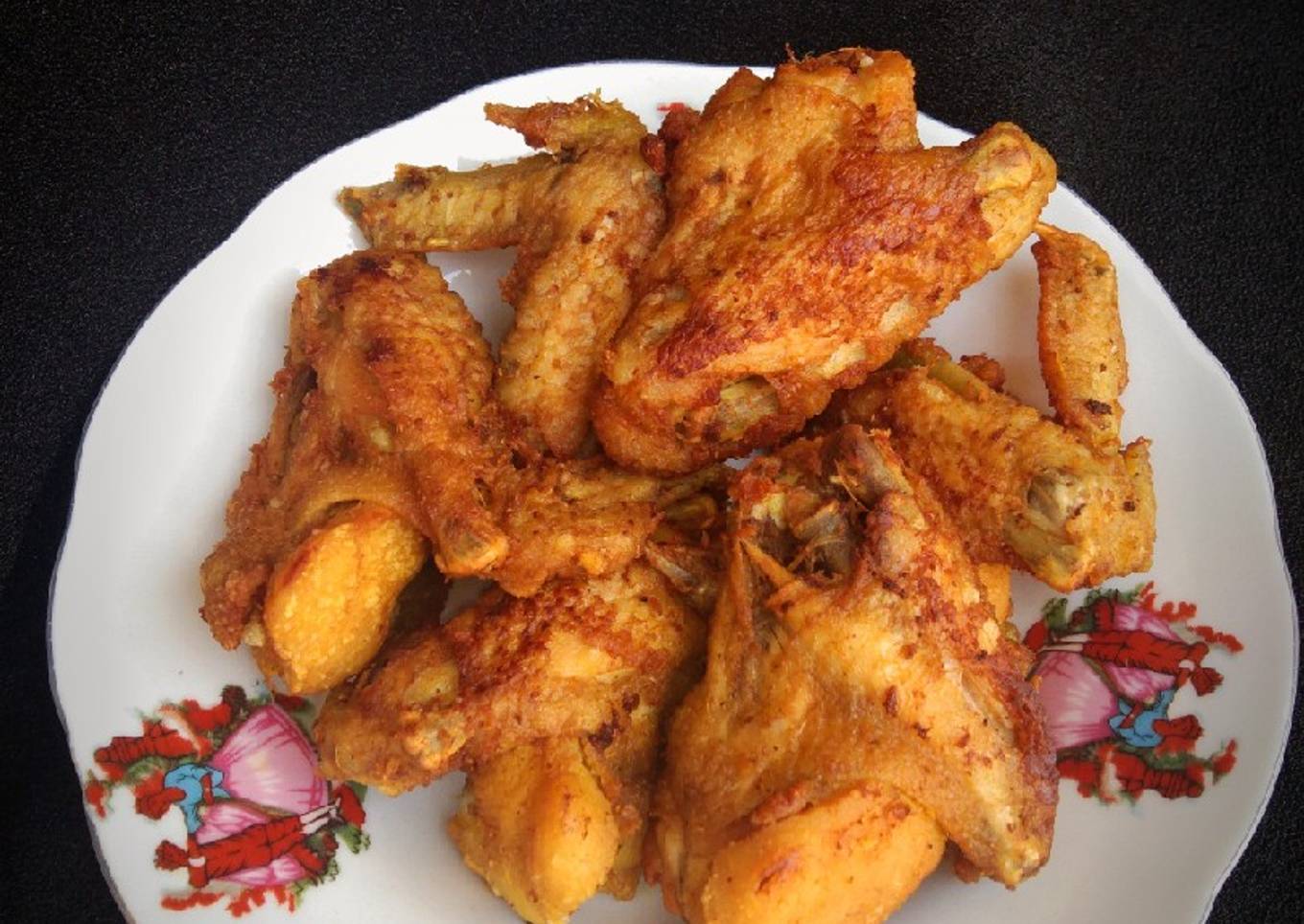 Sayap ayam goreng