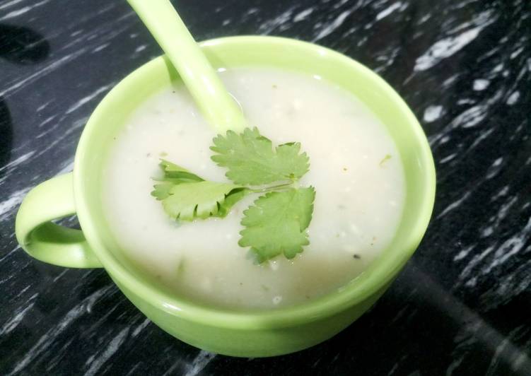 Easiest Way to Prepare Ultimate Cauliflower almond soup