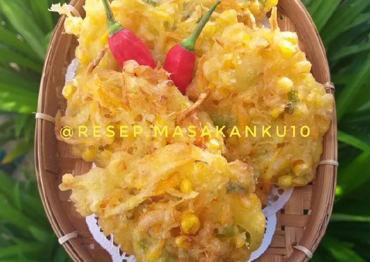 Cara Gampang Membuat Bakwan Jagung Kriuk, Enak Banget