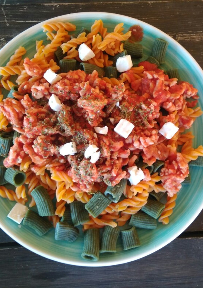 Una foto de Macarrones