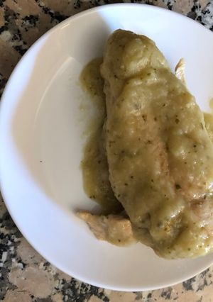 Foto principal de Pechuga de pollo en salsa de cebolla