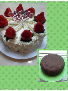 巧克力戚風蛋糕 的食譜成品照片