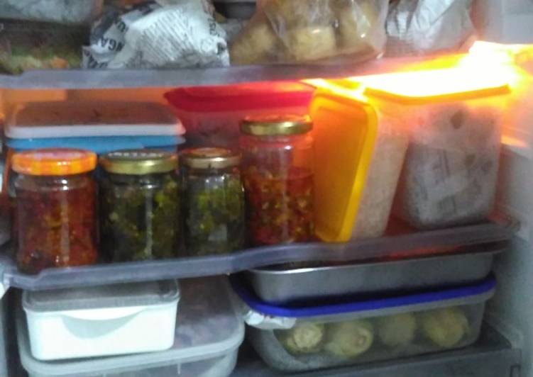 Tips menyimpan sambel biar awet