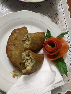 Una foto de Empanadas de plátano con carne