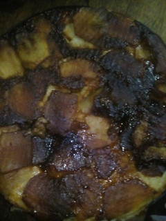 Una foto de Budín de manzana