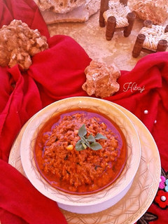 صورة لوصفة طريقة الحرحورة (المحمرة)