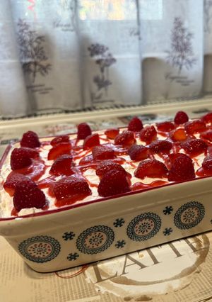 Epres màlnàs tiramisu 🍓 recept fotója
