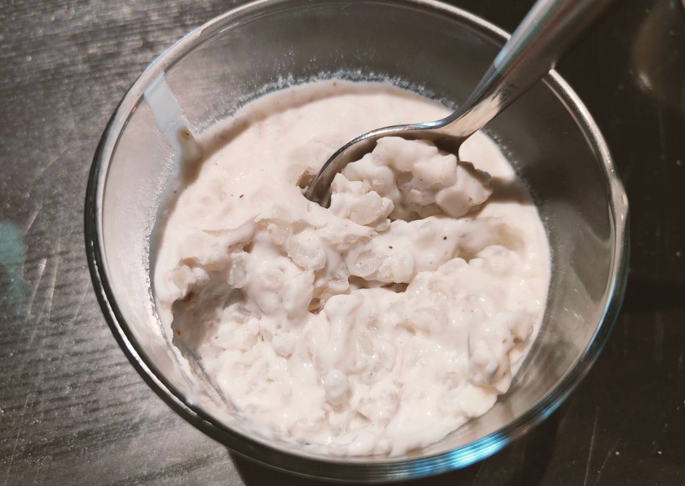 Riz au lait au lait de coco