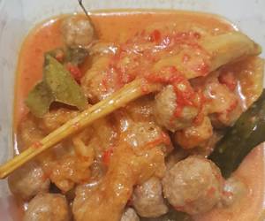 Resep mudah Sambel goreng daging glinding krecek Yogya Nikmat Lezat