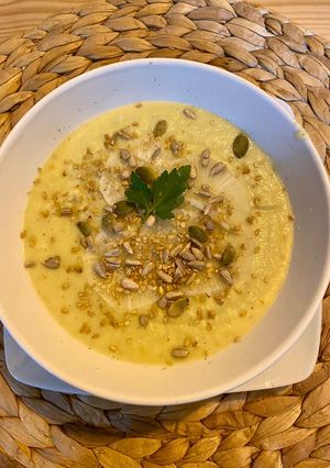Una foto de Crema de calçots