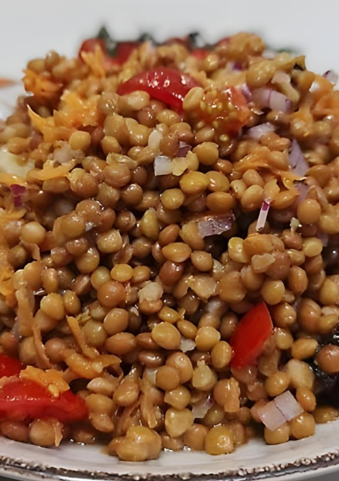 Una foto de Ensalada de Lentejas