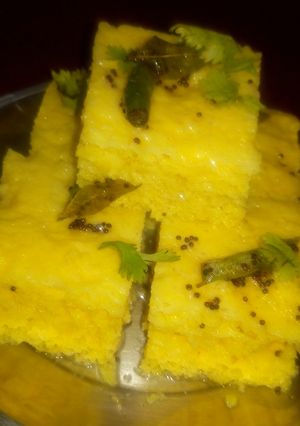 A picture of Dhokla.