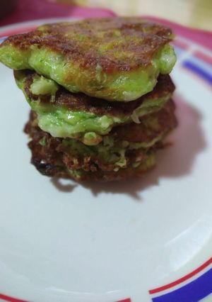 Una foto de Hamburguesas de calabacín