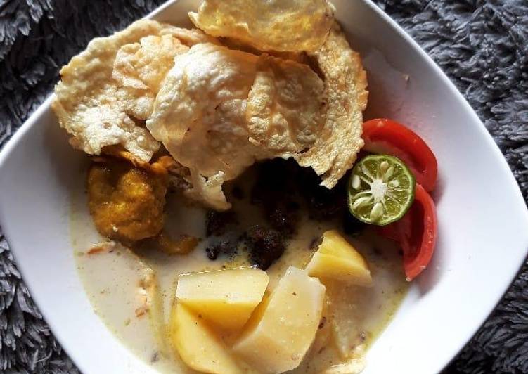 Cara Gampang Menyiapkan Bikin soto betawi ala ala resto di rumah ? gampang bgt yang Enak Banget