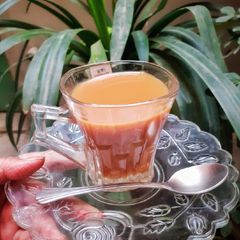 A picture of Dum wali chai ☕.