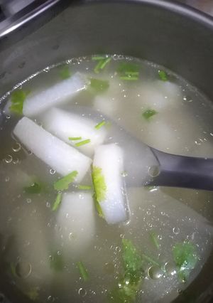 大頭菜雞湯 的食譜成品照片