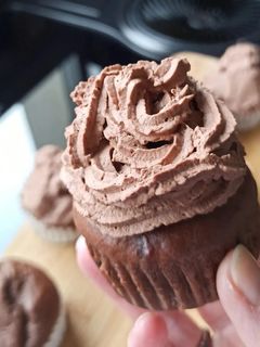 Une photo de Muffins tout chocolat