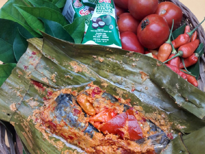 Ini dia! Resep bikin Pepes Santan Ikan Makarel dijamin enak