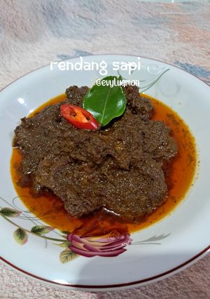 Foto resep Rendang Sapi