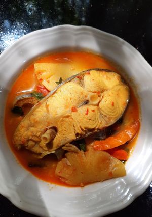 Foto resep Pindang Patin Kuah Nanas khas Palembang