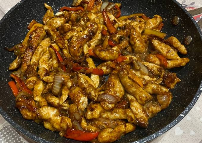 Pollo alla finta messicana