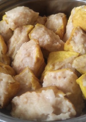 Foto resep Bakso tahu ayam