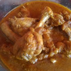 A picture of Lashuni murgh.