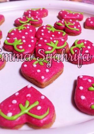 Foto resep Strawberry Sweet Cookies