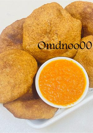 صورة لوصفة خبز مقلي 🥯☕️