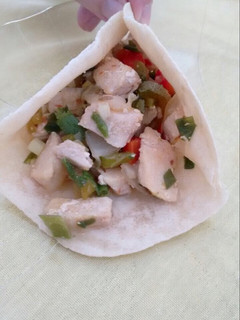 Una foto de Tacos de pollo
