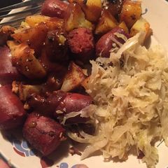 A picture of Sausage Potato Foil Packs.