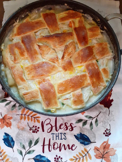A picture of Chicken Pot Pie.